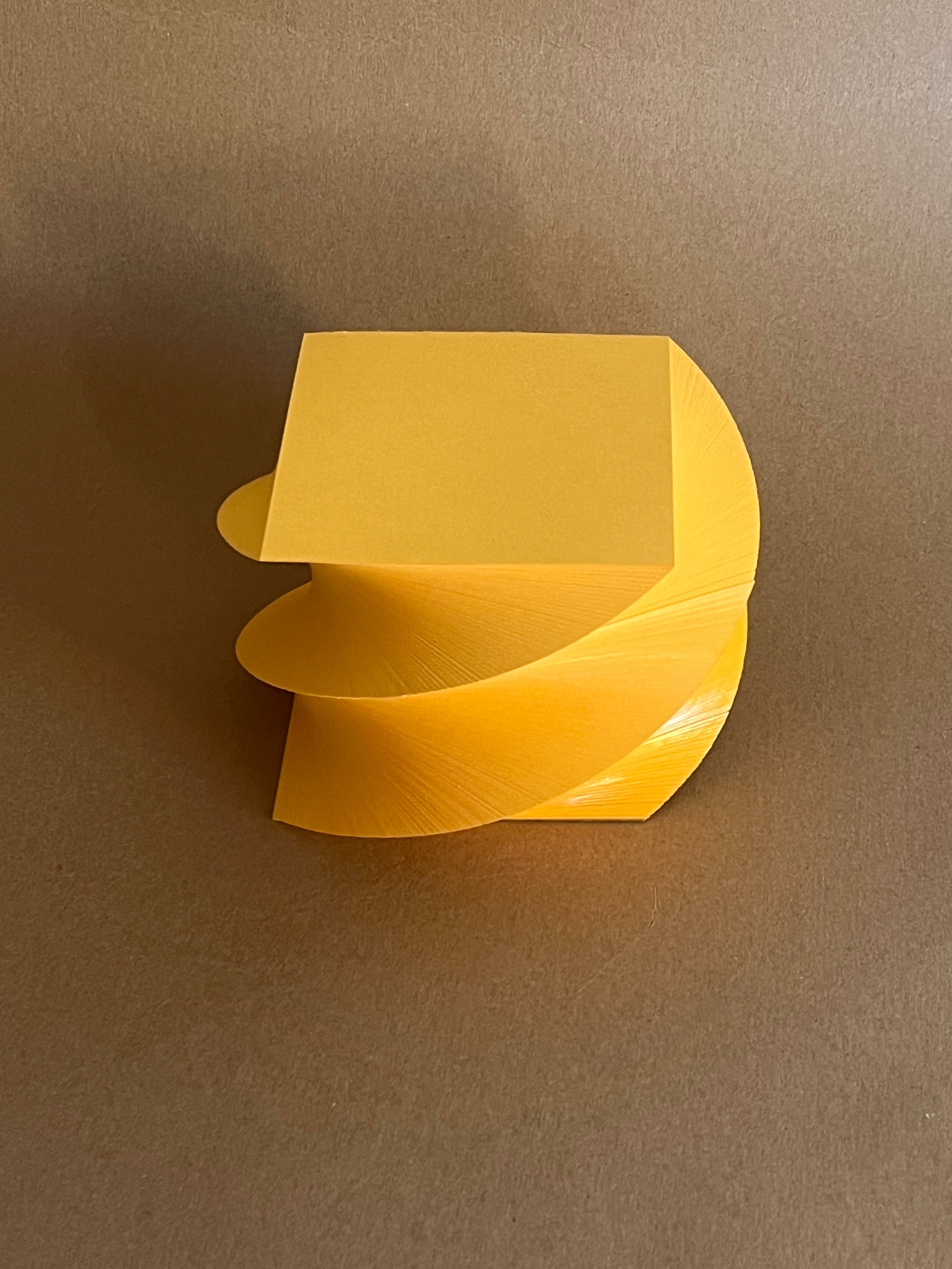 Sun Ave Yellow Spiral Pad 3.5”