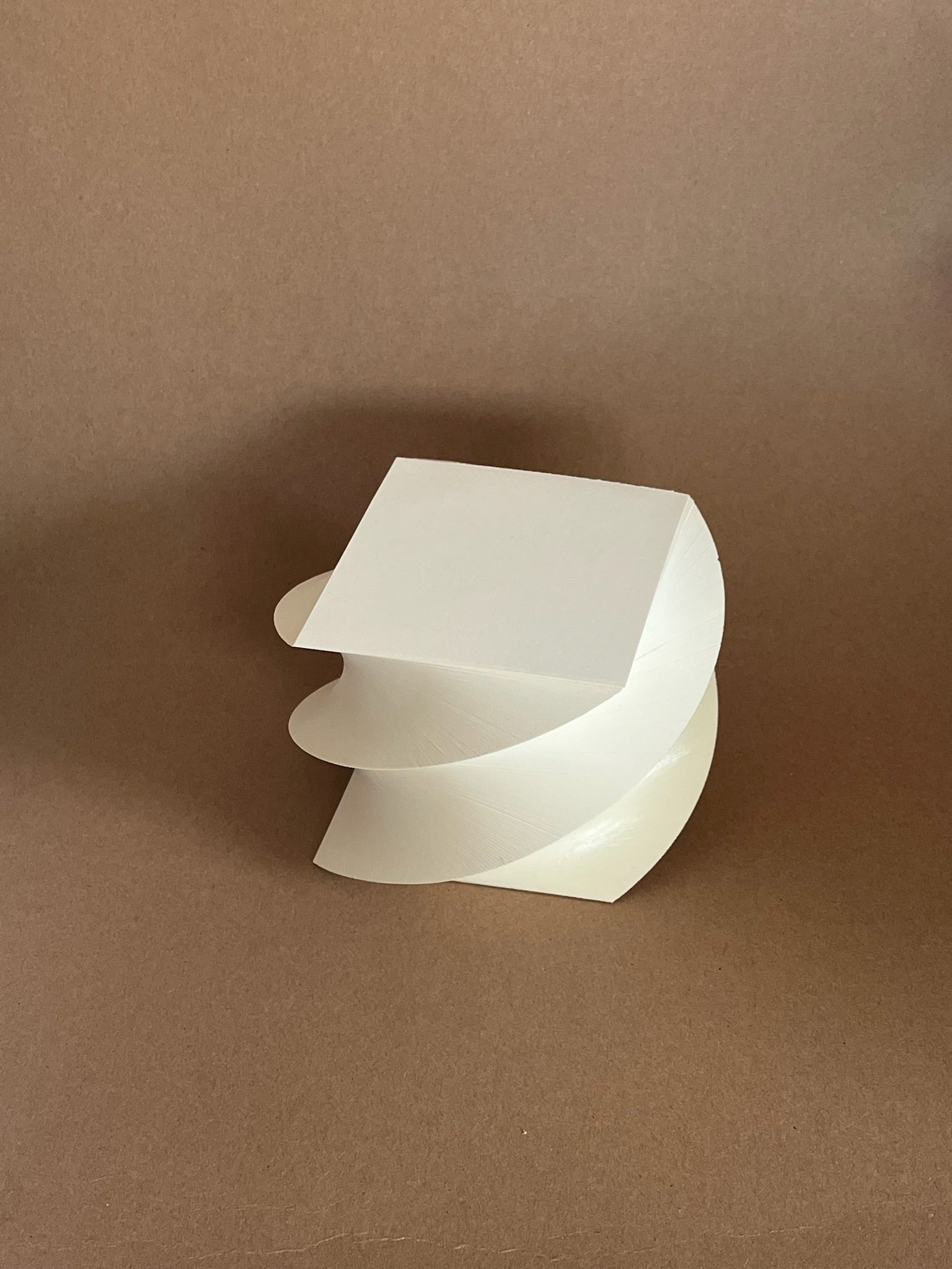 Ivory Spiral Pad 3.5"
