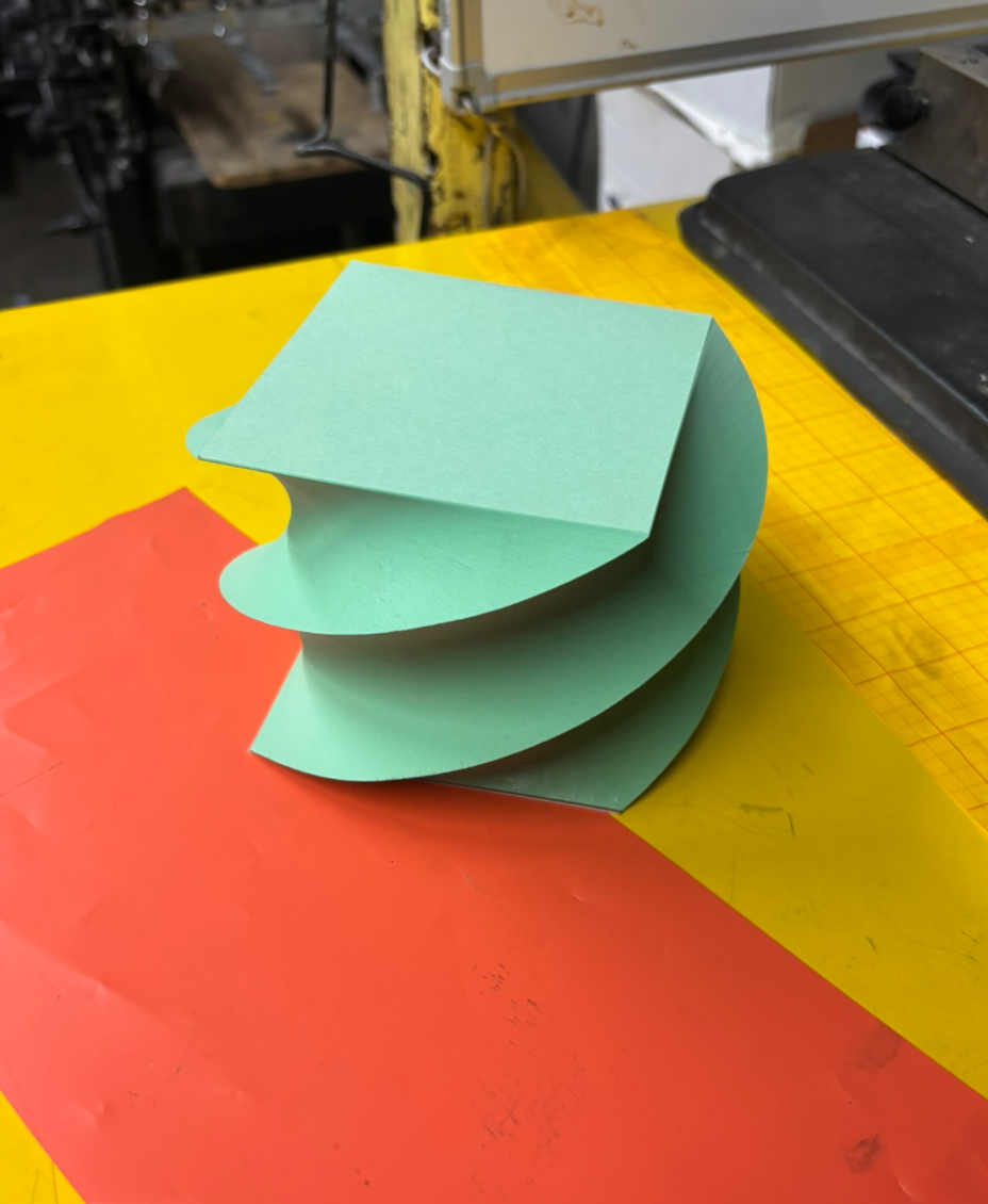 San Green Spiral Pad 3.5”
