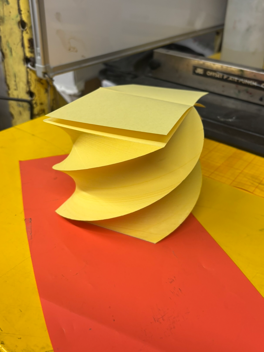 Ya Yellow Spiral Pad 3.5”