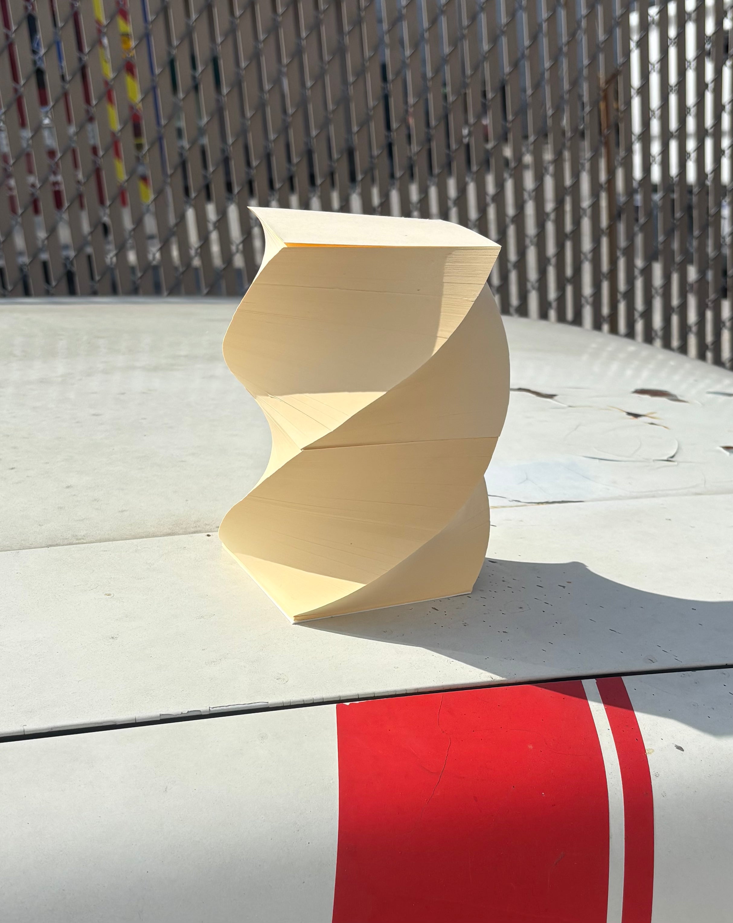 Ecru Spiral 7"