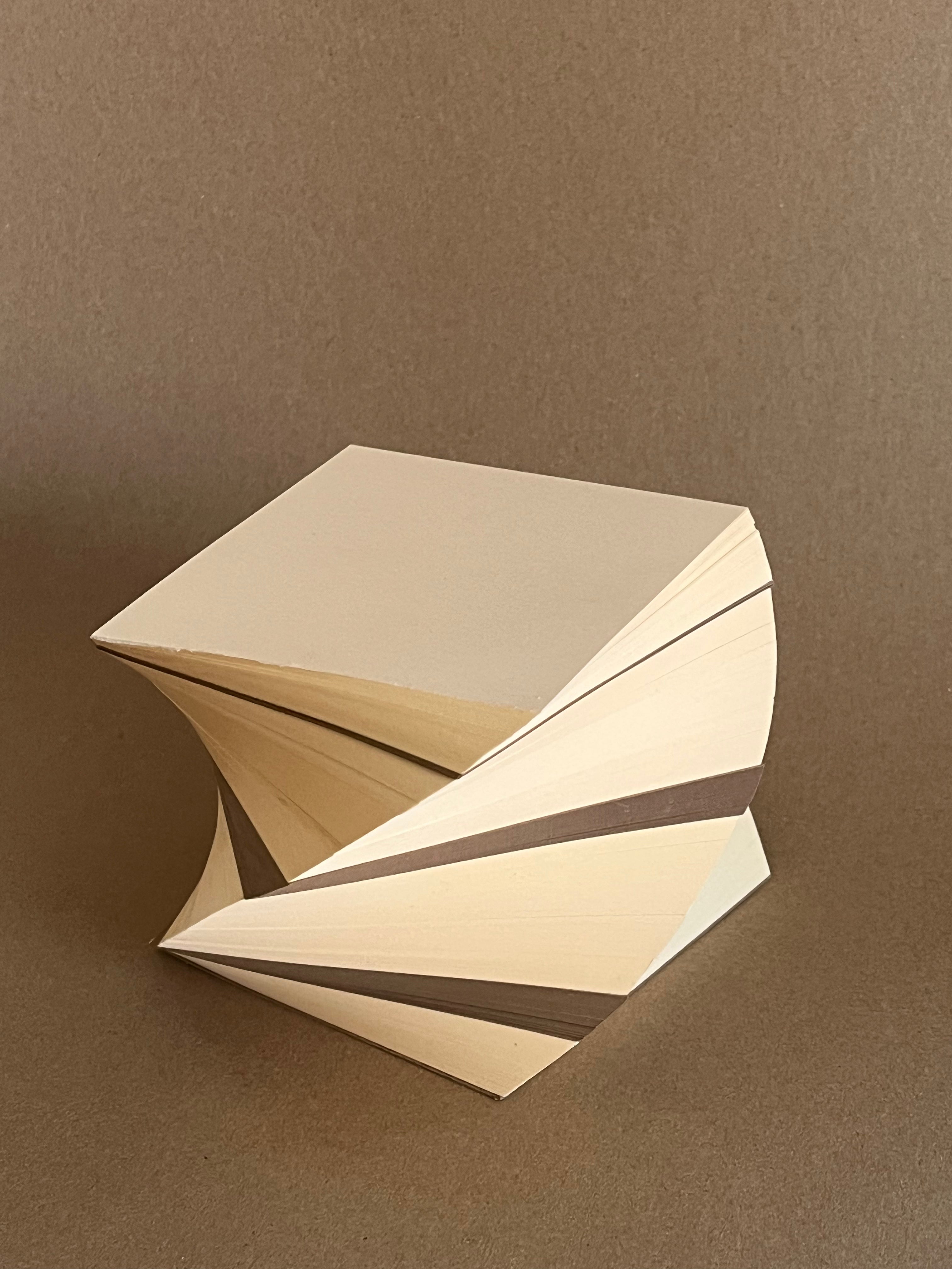 Canyon Brown and Ecru Spiral Pad 3.5"